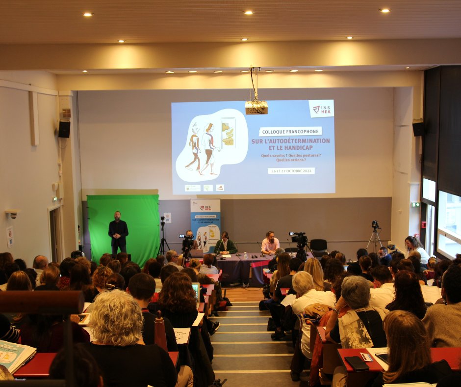 ins_ei_'s tweet photo. [Colloque] Autodétermination et Handicap. Quels savoirs ? Quelles postures ? Quelles actions ? 
😊Il commence ce mercredi 26 octobre sous un beau soleil ! 
➡️Stay tunned !
#autodéterminationethandicap #INSHEA https://t.co/FHsfOEbMff