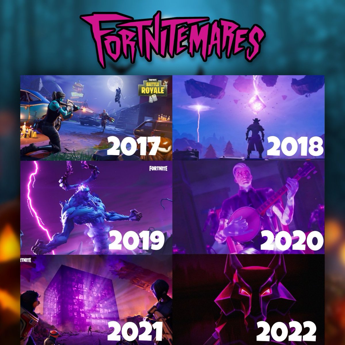 RealSCR3AM's tweet image. Which Fortnitemares was the best ?