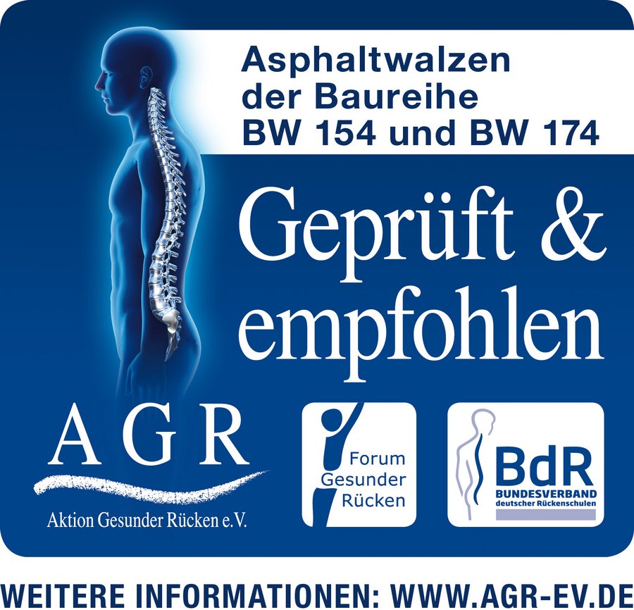 ABZ_News's tweet image. [Sponsored Post] Erstmals erhält eine #Baumaschine das #AGR-#Gütesiegel der Aktion Gesunder Rücken e.V.. Das Bedien- und #Kabinenkonzept der neuesten Generation schemelgelenkter #Tandemwalzen BW 154 AP-5 und BW 174 AP-5 von #Bomag wurden ausgezeichnet. bit.ly/3DwtYFG