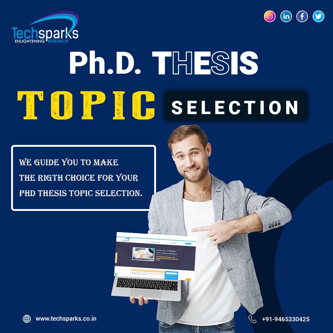 iTechSparks's tweet photo. Confusing to select the right topic for your Ph.D.? Techsparks is always available for you. Contact us right now!🤙
📩: techsparks2013@gmail.com
📲: +91-9465330425
#PhDthesishelp #thesiswritingservices #thesisexpert #thesistopicselection #dissertation https://t.co/fkixZF2dWs