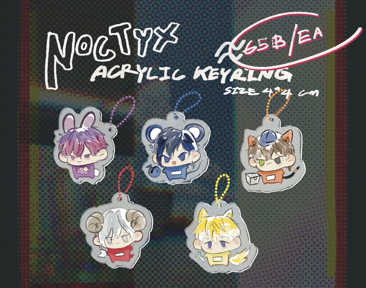 xpizzazzo's tweet photo. — มาสอบถามความสนใจฮะ

เค้ามีแพลนว่าจะทำพกจ.อะคริลิคของ noctyx ลายตามนี้ไปลงบูธกับเพื่อนค่ะ แต่ไหนๆทำแล้ว เลยมาถามในทวิตด้วยเผื่อมีคนสนใจ —  ราคาประมาณ 65 ฿/ชิ้น ♡ เป็นราคาประมาณนะคะ (อ่านเพิ่มเติมด้านล่าง)

หากสนใจกดเฟบ/เมนชั่นเมมไว้ได้เลยคับ

#ตลาดนัดนิจิซันจิ #ตลาดนัดnijisanji https://t.co/UBzE2wrie7