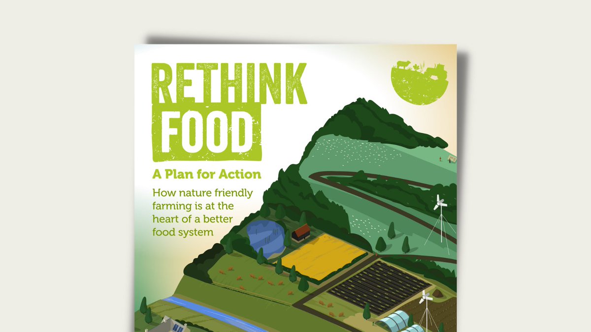NFFNUK's tweet photo. Launched today 📣

Our new report, #RethinkFood A Plan for Action, demonstrates how a UK-wide transition to nature-friendly farming can play a central role in addressing the interconnected food security, ecological &amp; health challenges we face.

Read➡️ https://t.co/q02CDPbONm https://t.co/bX2U3xSCoN