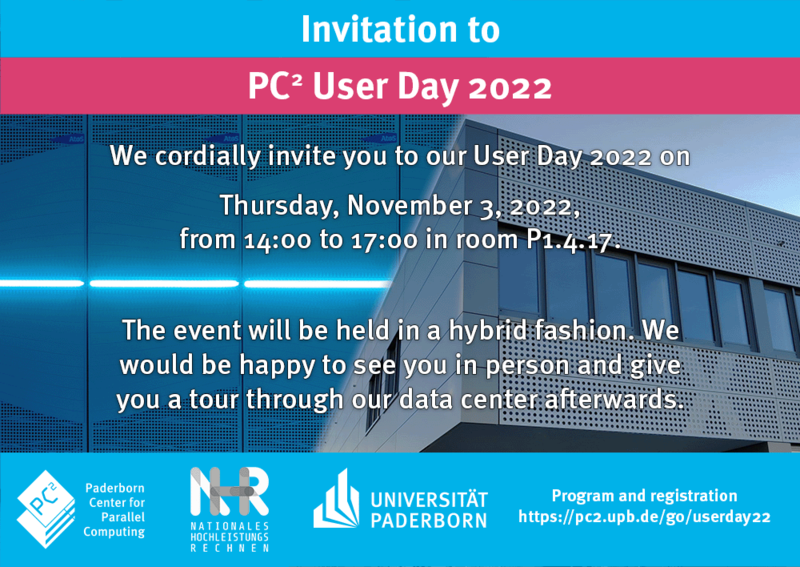 Paderborn Center for Parallel Computing (PC2) tweet media