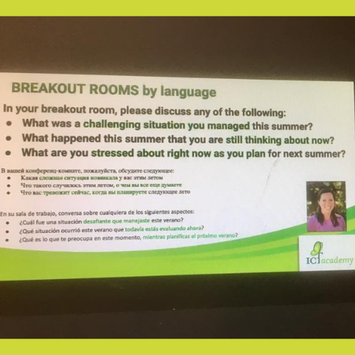 ICFButterfly's tweet photo. Thank you Ruby for facilitating this discussion!
@rubylynn85
@camphacker
#icf_camping_fellowship #icfconnect #icfacademy #S3E1 #icfnews #thankstocamp #training #outdoors #campprofessionals #wic #womenincamping #campmanagers #outdoorsector #elearning #onlinelearning #learning https://t.co/SQluZ8Tb5C