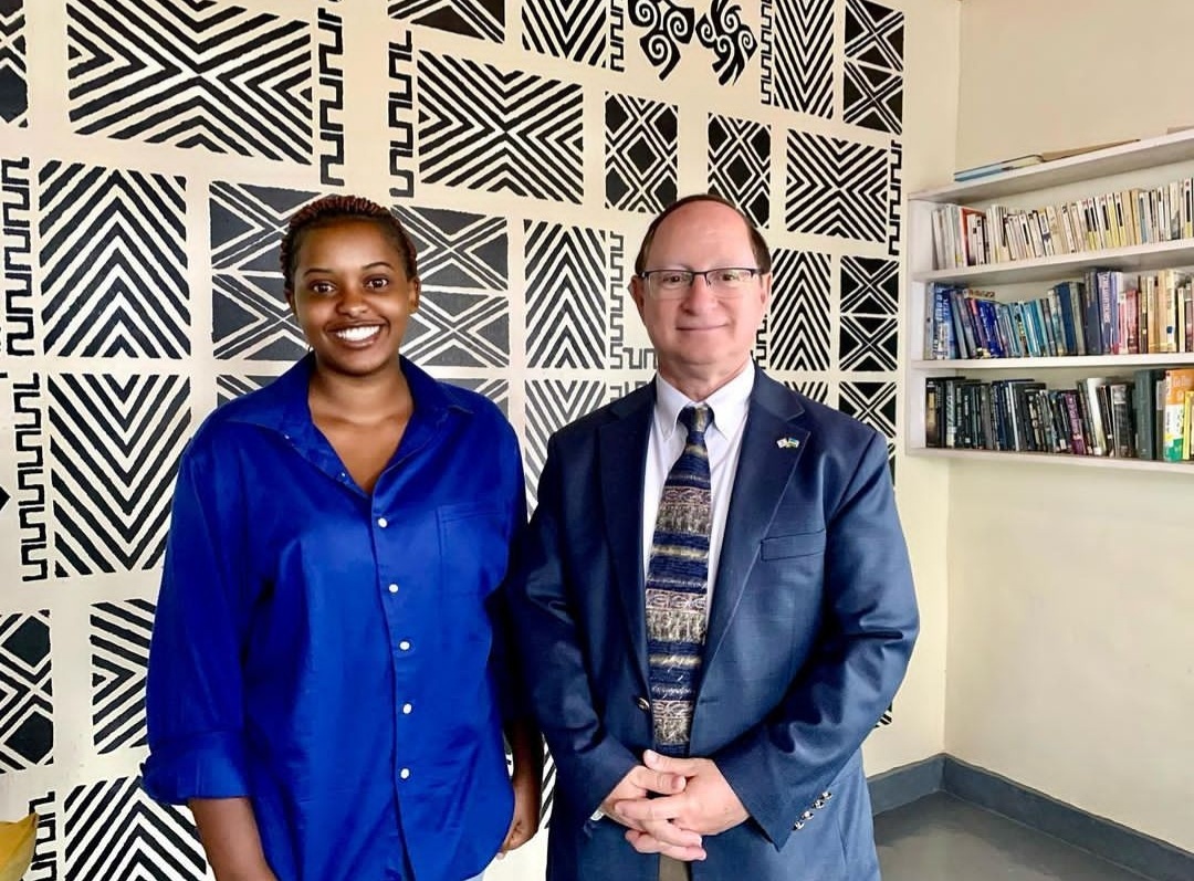 NdabagaImpact's tweet photo. We had an honor to be visited by the Ambassador of Israel in Rwanda H.E Dr Ron Adam.
We had an opportunity to share about our work with the Youth and learn possible partnerships and engagement with the embassy projects.
@IsraelinRwanda https://t.co/cYTF5n6JWL