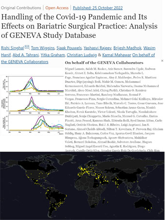 Pleased to share out latest from the GENEVA dataset Although the pandemic is over, there is a lot that we have learnt. Thankyou once again to all GENEVA collaborators. @kmahawar @AbdTahrani @docwas @TomWiggins23 @PouwelsSjaak @BrijMadhok @ProfessorYitka link.springer.com/article/10.100…