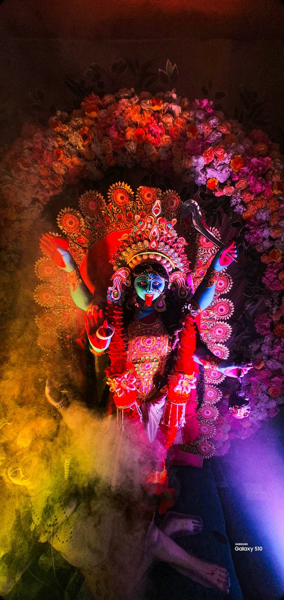 iamDimitro's tweet photo. Since it was #SitrangCyclone finally today is the day unfortunately or fortunately we are celebrating bisharjan..
#JoyMaaKali https://t.co/HGxbjCoOFl
