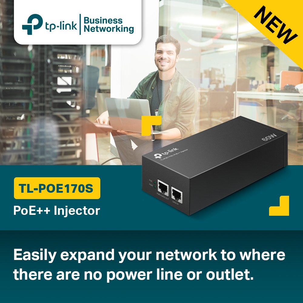 tplinksmbph's tweet image. Easily expand your network to where there are no power line or outlet with TP-Link TL-POE170S. #TPLinkPH #LevelUpYourNetwork