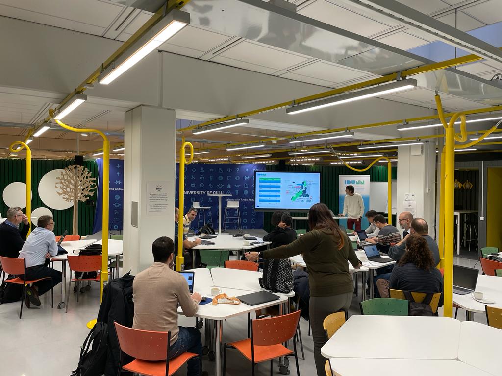 New presential consortium meeting at <a href="/UniOulu/">University of Oulu</a> ! We are meeting this time in #Oulu in Finland to follow up on the activities of our <a href="/IdunnProject/">IDUNN project</a> and to advance in the main action lines
