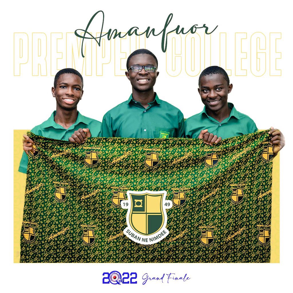 Good morning seniors we are making it Six today💚💚 #nsmqfinals
