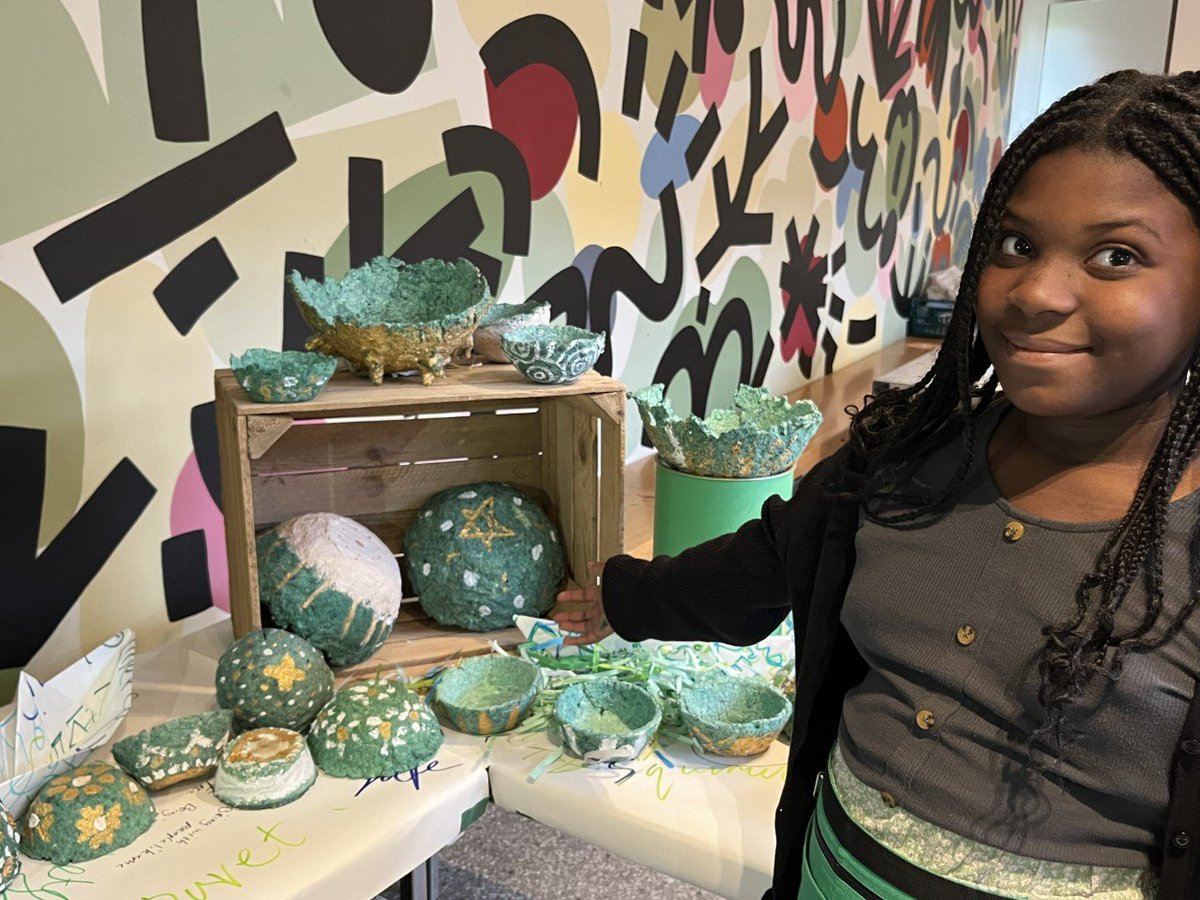 Contribute to 'Contribute'! Buy one of our beautiful and unique bowls made with the help of 10,000 children across Manchester and decorated by our friends from the refugee and asylum- seeking community. Pay what you can! <a href="/ManchesterCoS/">Manchester City of Sanctuary</a> <a href="/MADE_Mcr/">MADE Mcr</a>