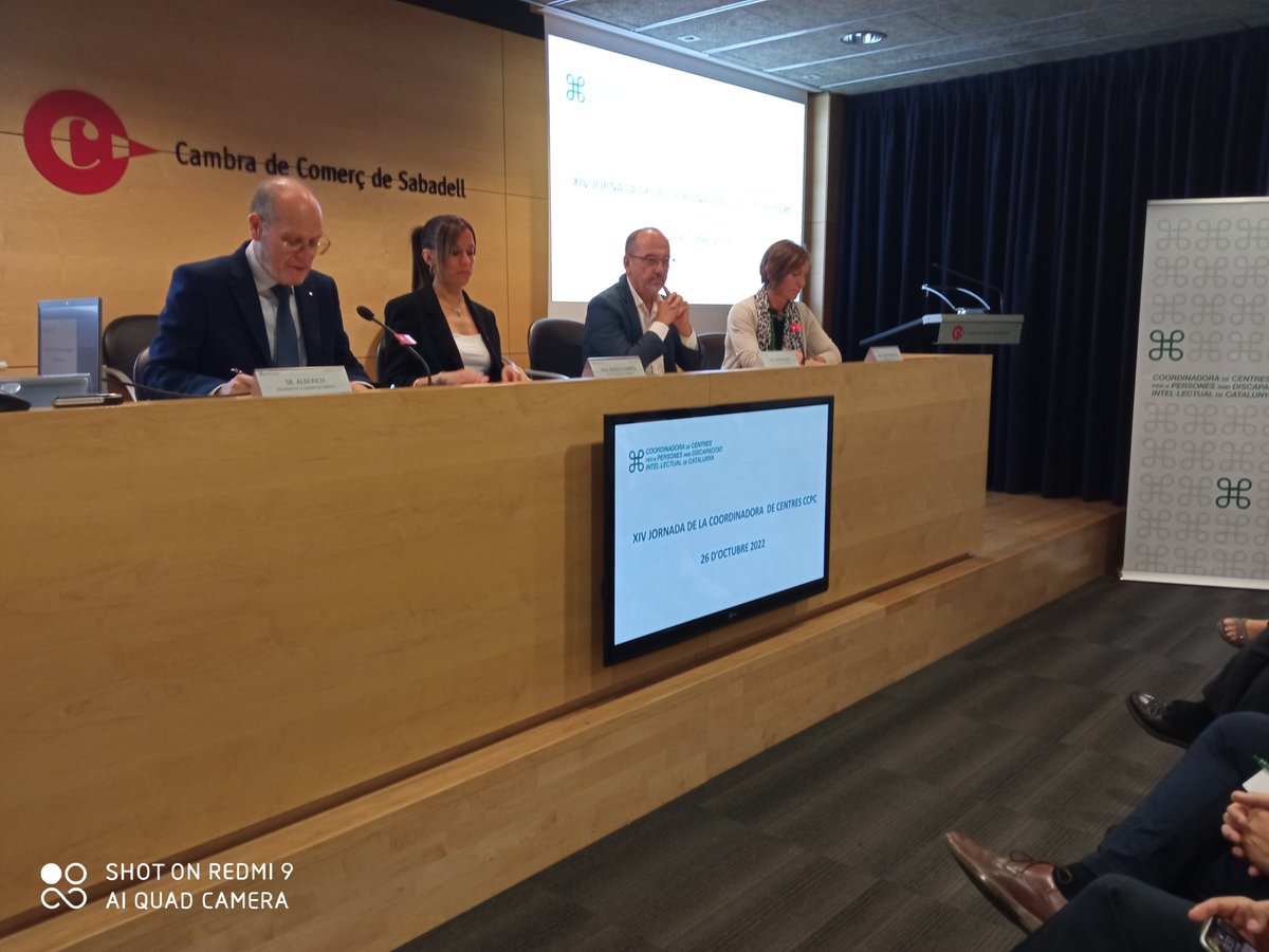 ccpc_accp1992's tweet photo. Inici de la JORNADA DE LA CCPC amb la benvinguda institucional. Gràcies al Hble Conseller de Drets Socials, a Illm Alcaldessa de Sabadell i al president de la Cambra per acompanyar-nos. https://t.co/VlPkpgtqez