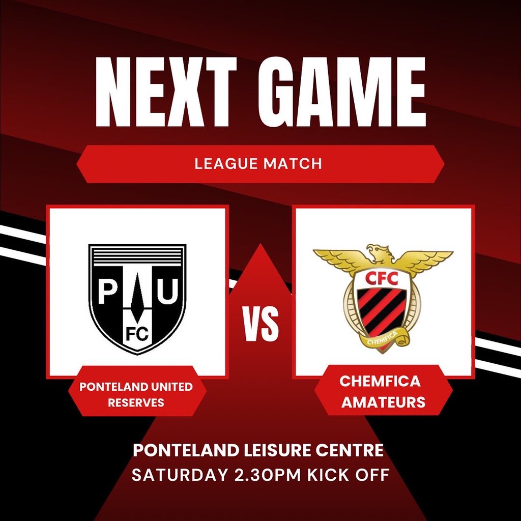 Newcastle Chemfica FC (@nwclchemfica) on Twitter photo NEXT GAMES!
On Saturday the 1st team are at home <a href="/AFCNewbiggin/">AFC Newbiggin</a> @ Longbenton Sports Ground looking to build on last weeks win!
The Amateurs are playing away @PontelandUnited @ Ponteland Leisure Centre
Both 2.30pm kick offs!
Get along to support the boys!
#utf NEXT GAMES!
On Saturday the 1st team are at home <a href="/AFCNewbiggin/">AFC Newbiggin</a> @ Longbenton Sports Ground looking to build on last weeks win!
The Amateurs are playing away @PontelandUnited @ Ponteland Leisure Centre
Both 2.30pm kick offs!
Get along to support the boys!
#utf