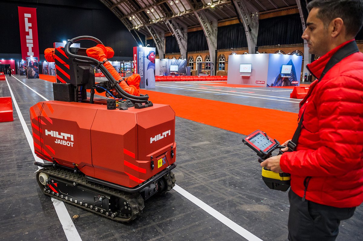 HiltiGB's tweet photo. Throwback to when the #Jaibot made an appearance in Manchester!
What would you do if you saw this working on site?
Interested? Learn more – https://t.co/gICp50UHnA https://t.co/uUZkHVb6v7