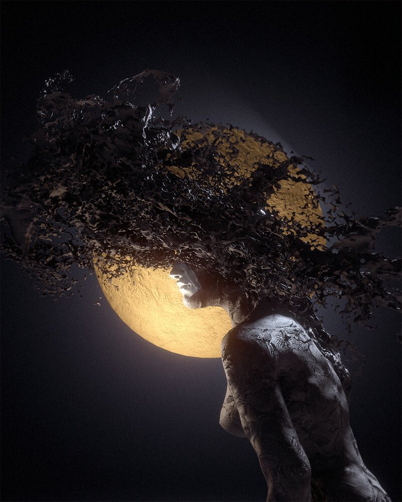 Gm! A non-art one! But I’m incredibly happy my body is now at a point where I can sprint 200-300 m to catch a bus, without being near death. 

And some art ;)