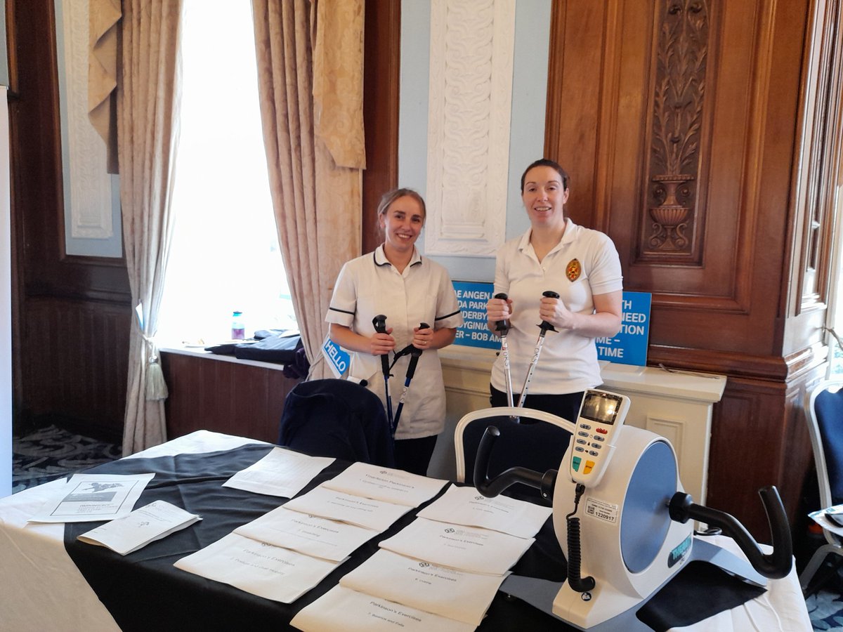 Fab lunchtime market place <a href="/ParkinsonsUK/">Parkinson's UK</a> North Wales event. Great to engage with service users.