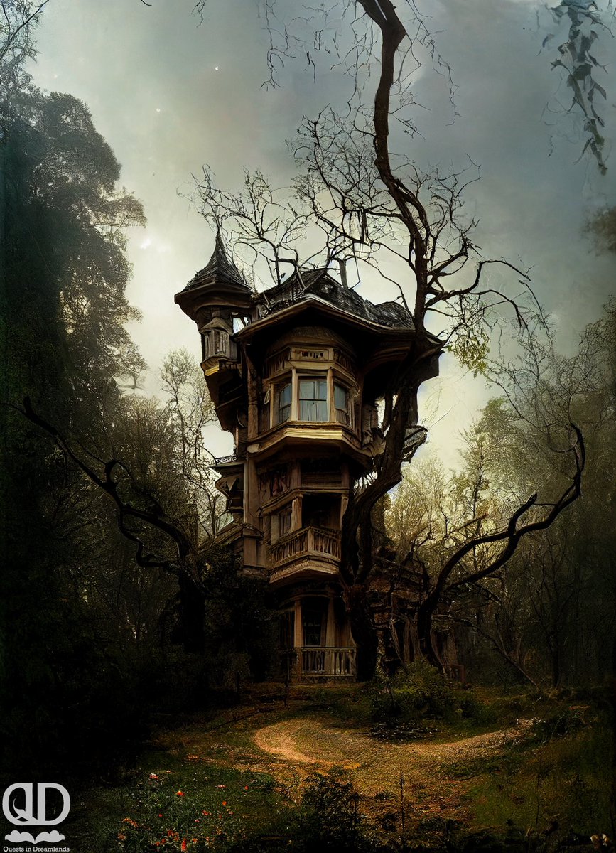 QuestsinDreams's tweet photo. #Witchhouse for #Halloween https://t.co/HjpmNxmUE5