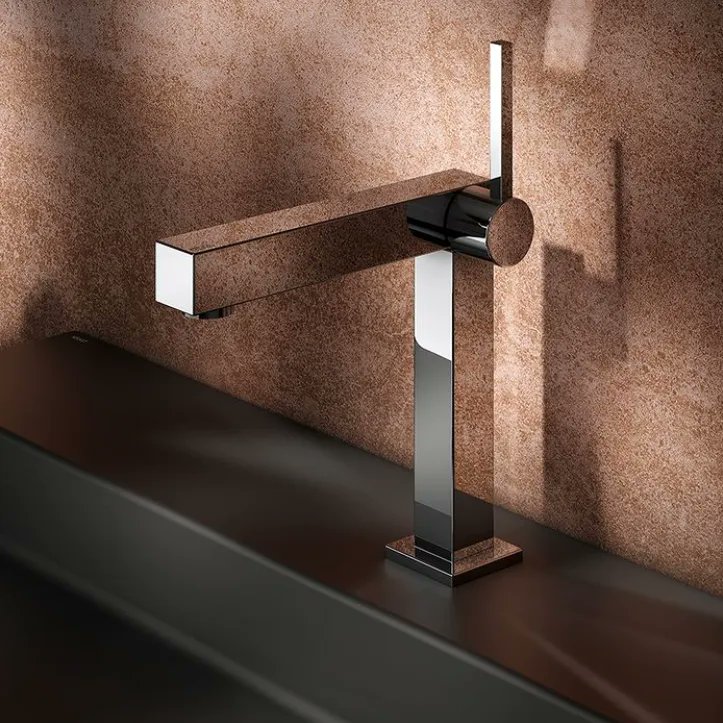 Our mid-week mood is keeping things square in bathroom design and the <a href="/KeucoUK/">Keuco-UK</a> Edition 90 Square tap design is a sleek &amp; square choice whether you set it with light, airy bathroom design, or bring it into a more more dramatic colour scheme .Discover Keuco design in our showroom