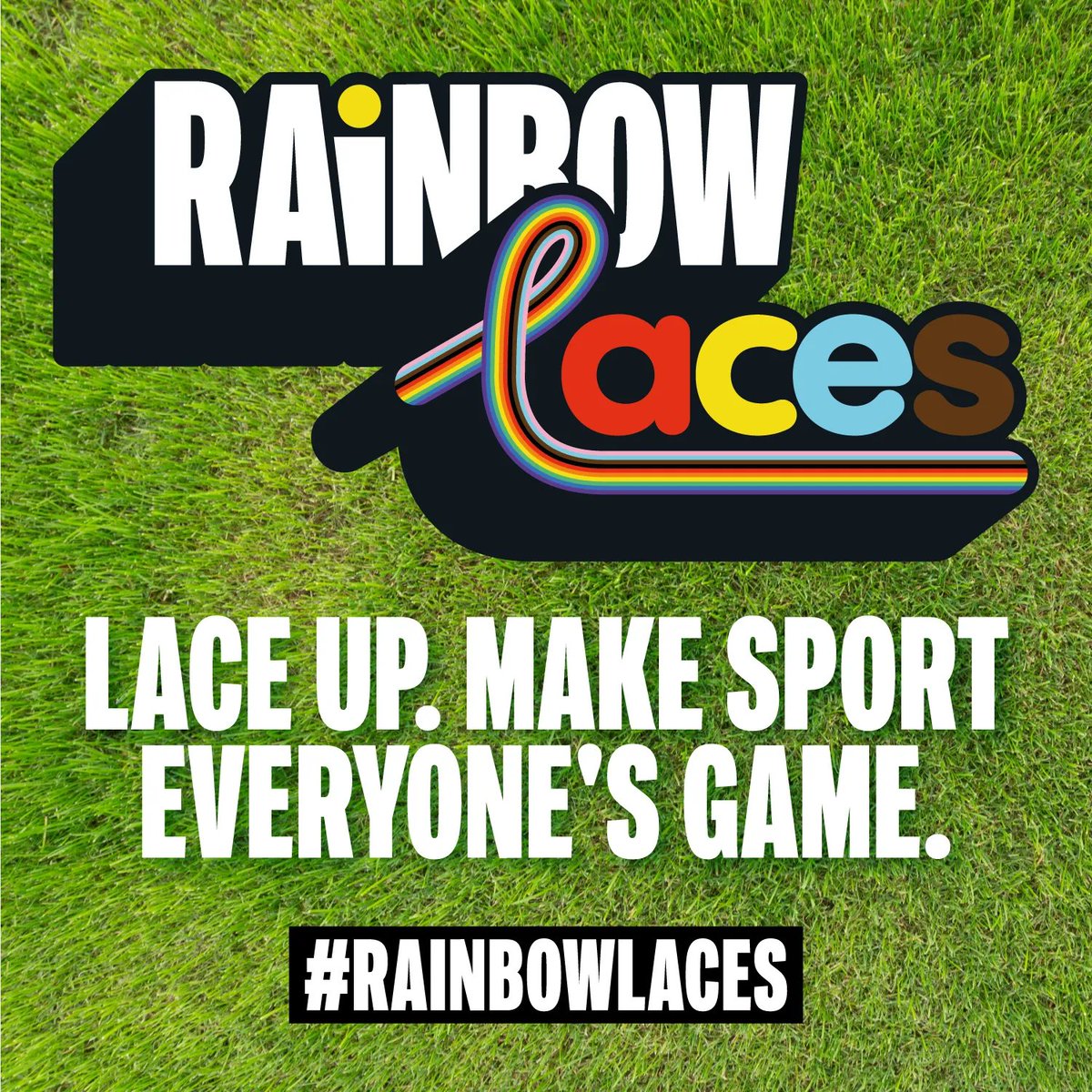 TODAY is the main activation day for #RainbowLaces! Thank you to everyone who has supported the campaign so far. Let's continue to lace up and speak up 👍
