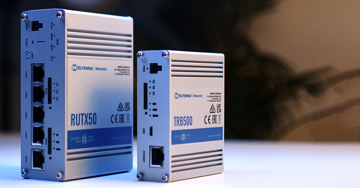 CisperRFID's tweet image. The first 5G devices developed by @TeltonikaNET are the RUTX50 router and the TRB500 gateway.
Read more about the future-ready devices in our newsitem: loom.ly/oR0LTBE