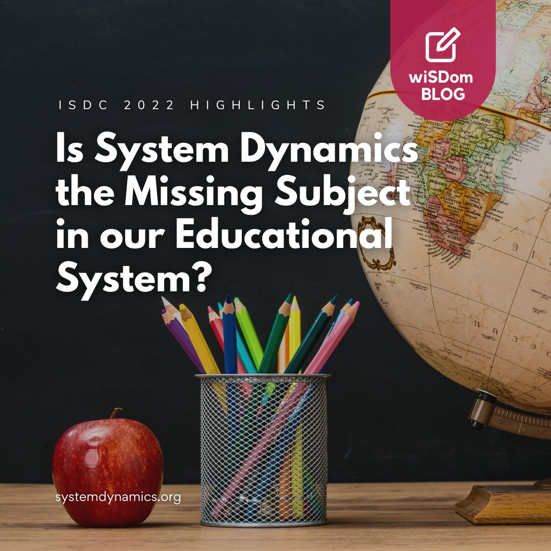 System Dynamics Society tweet media