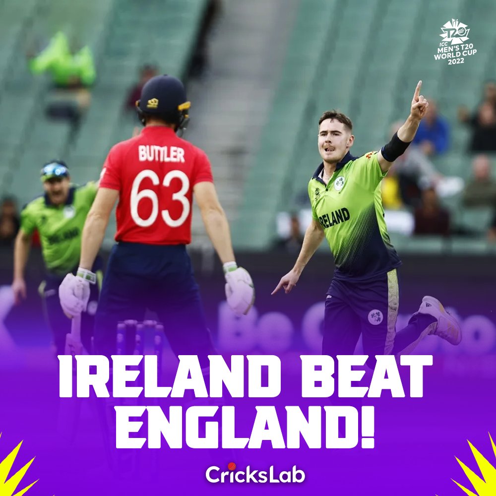 CricksLab's tweet photo. 𝑺𝒖𝒓𝒑𝒓𝒊𝒔𝒆 𝑺𝒖𝒓𝒑𝒓𝒊𝒔𝒆 𝑺𝒖𝒓𝒑𝒓𝒊𝒔𝒆 😲

- DETAILS: https://t.co/kBYCXAB8oa

#CricksLab #T20WorldCup #ENGvIRE #CricketTwitter https://t.co/ebWrJ6hZm9