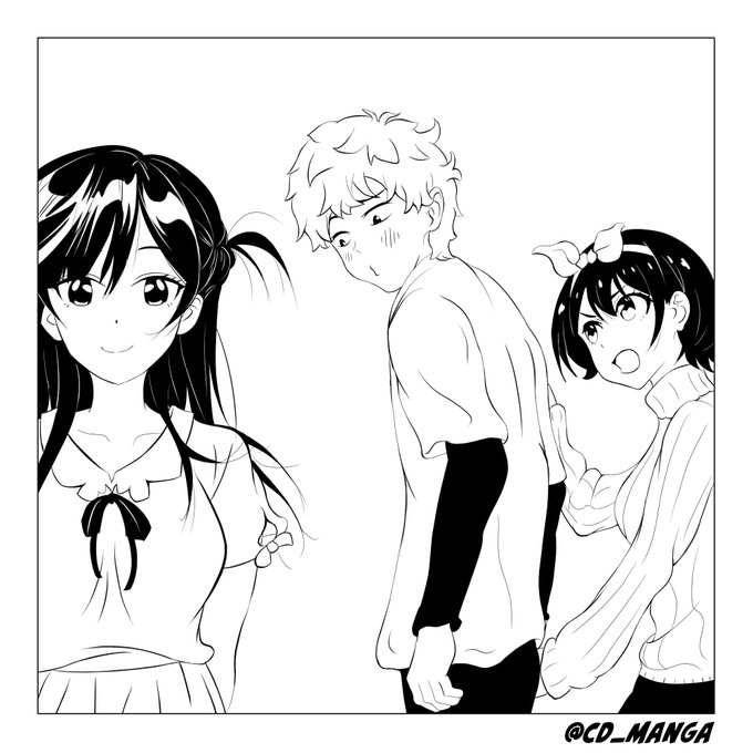 kanojo #anime #kawaii #kanojookarishimasu #rentagirlfriend
