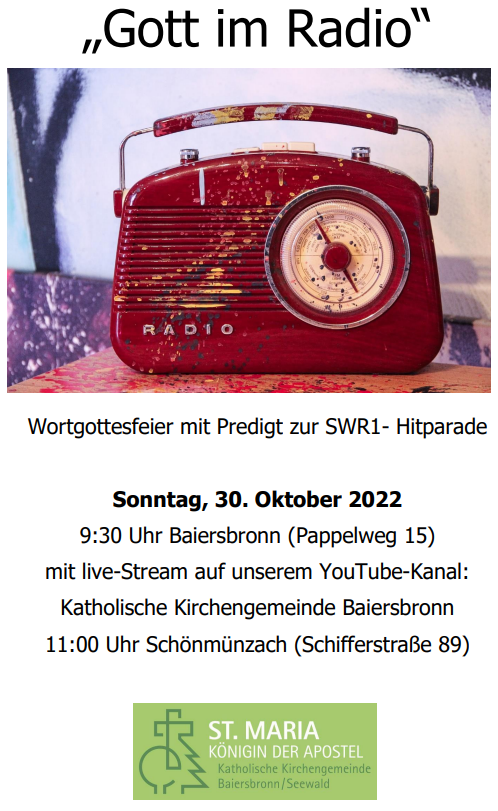 DominikMWeiss's tweet photo. Auch in diesem Jahr gibt es wieder eine Predigt zu einem (voraussichtlich) topplatzierten Song aus der #swr1hp22  - welcher Song, wird noch nicht verraten. Und das Ganze natürlich auch wieder im Stream unter https://t.co/xwu9NwXpbd #hitparade #gottimradio #swr1 https://t.co/MRXzk3SS1g