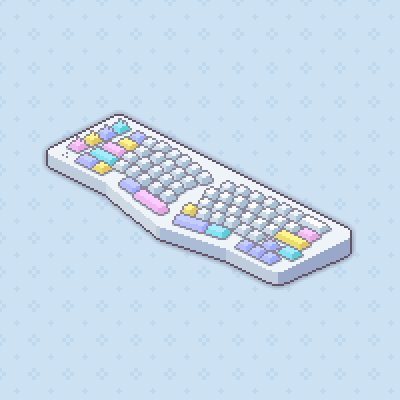 minimoonbun's tweet photo. ⌨✨ #pixelart https://t.co/vELgt2VY0i