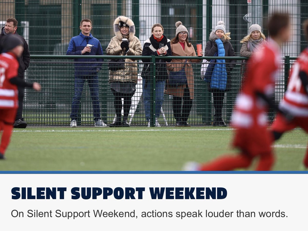 BGFL have signed up to “Silent Support Weekend” on 5th & 6th November. We would like all of our member clubs to take part and show your support to the FA Respect Programme