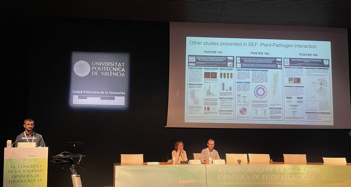 CIALE (@ciale_usal) on Twitter photo 👩🔬🧑🔬Los doctores Virginia Casado del Castillo y Francisco Borja Cuevas Fernández, del grupo de Genética del CIALE, presentaron sus charlas en el XX Congreso de la Sociedad Española de Fitopatología <a href="/SEFitopatologia/">Soc Es Fitopatologia</a> celebrado en Valencia #vlcsef2022 representando a la <a href="/usal/">Universidad de Salamanca</a> 👩🔬🧑🔬Los doctores Virginia Casado del Castillo y Francisco Borja Cuevas Fernández, del grupo de Genética del CIALE, presentaron sus charlas en el XX Congreso de la Sociedad Española de Fitopatología <a href="/SEFitopatologia/">Soc Es Fitopatologia</a> celebrado en Valencia #vlcsef2022 representando a la <a href="/usal/">Universidad de Salamanca</a>