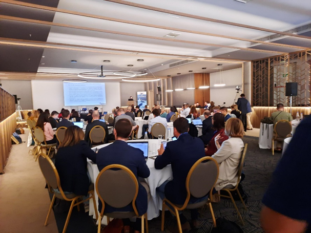 Gov4Nature's tweet photo. Yesterday took place the “Smart Specialisation for Sustainable Blue Economy” organized by DG MARE and DG REGIO, in Crete, Grece. The opportunity to talk about #bluebiotechnology, #marinerenewablenergies, #aquaculture, #fisheries, #tourism and of course #biodiversity🦪🪸🐠🌊 https://t.co/OZLQgRUTyy