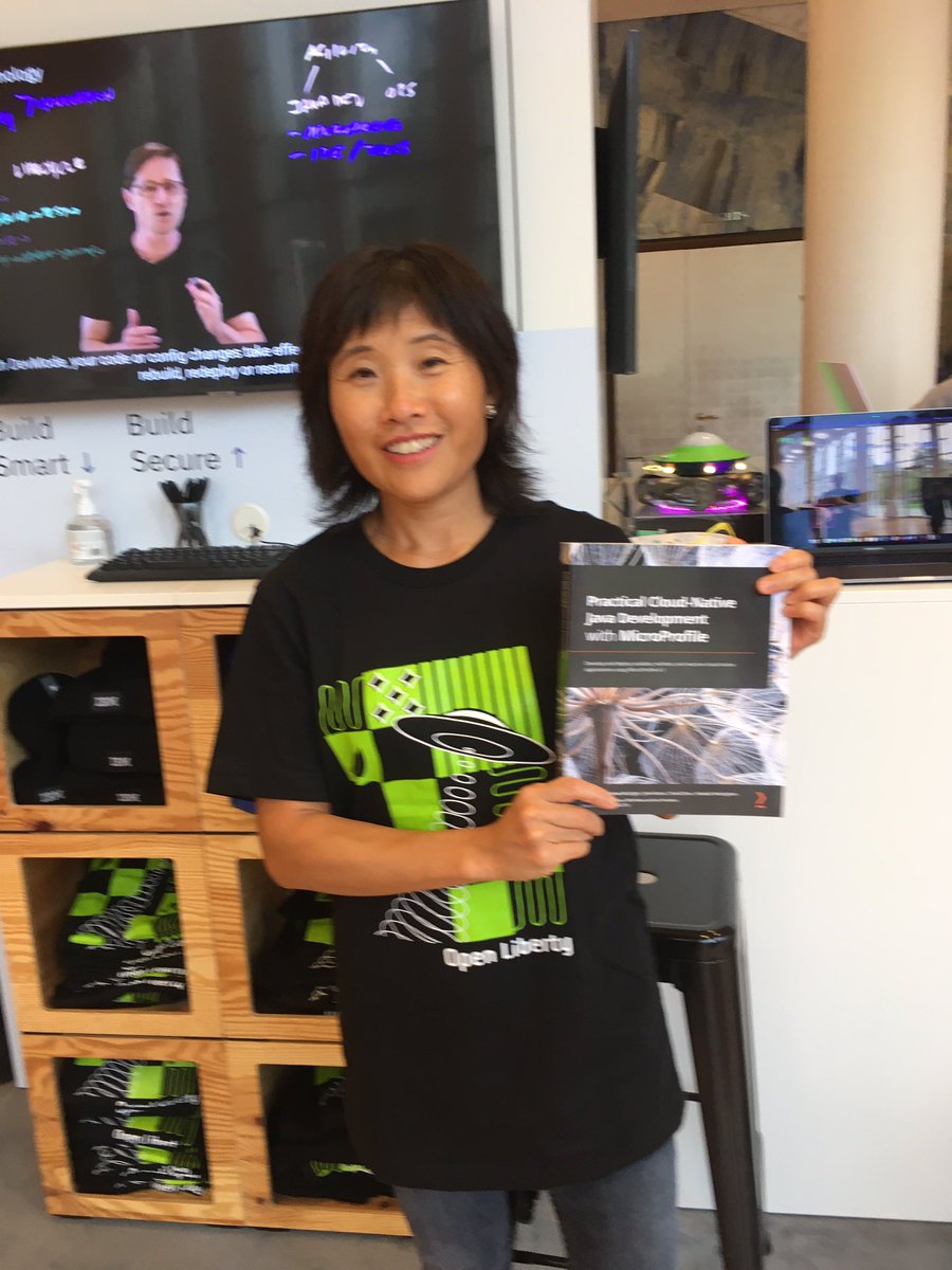 If you are @EclipseCon today, why not swing by #IBM booth to play with #space #rover powered by <a href="/OpenLibertyIO/">openlibertyio</a> <a href="/MicroProfileIO/">MicroProfile</a> <a href="/JakartaEE/">Jakarta EE</a> ! Come to the booth at 5:00PM for a signed book by <a href="/nottycode/">Alasdair (nottycode@mastodon.online)</a> and myself #cloudnative #appdevelopment