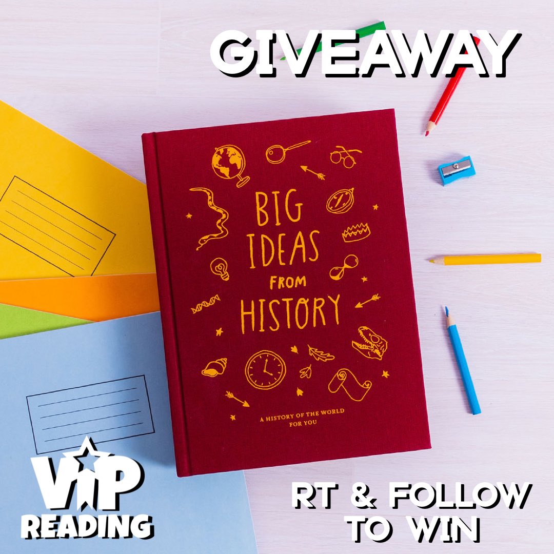 VIPreading's tweet photo. 🌟 VIP Giveaway 🌟

We’re celebrating the release of the stunning book…

🌎 Big Ideas from History 🚀

by @TheSchoolOfLife &amp; beautifully illustrated by @AnnaDohertyIllu

RT &amp; Follow
To Win a Copy

🤩 Excellent linked teaching resources: https://t.co/yJDrecHQbX

UK
31.10.22 https://t.co/jGWhxeySwJ