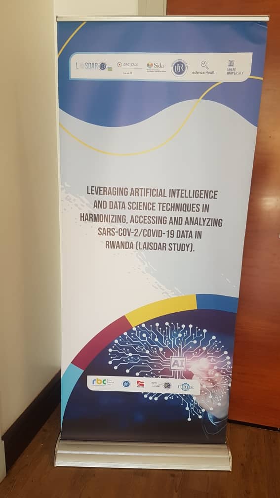 laisdar's tweet photo. #happeningnow @parkinn 24 Oct. 22:A Dissemination Research Workshop: A key theme is Longitudinal datasets hub for predicting and monitoring Covid-19 evolution in the community and mitigation measures outcomes in Rwanda. @RBCRwanda, @ScienceTechRw , @UCmhs, @Uni_Rwanda, @IDRC_CRDI https://t.co/P2FgQVxxBb