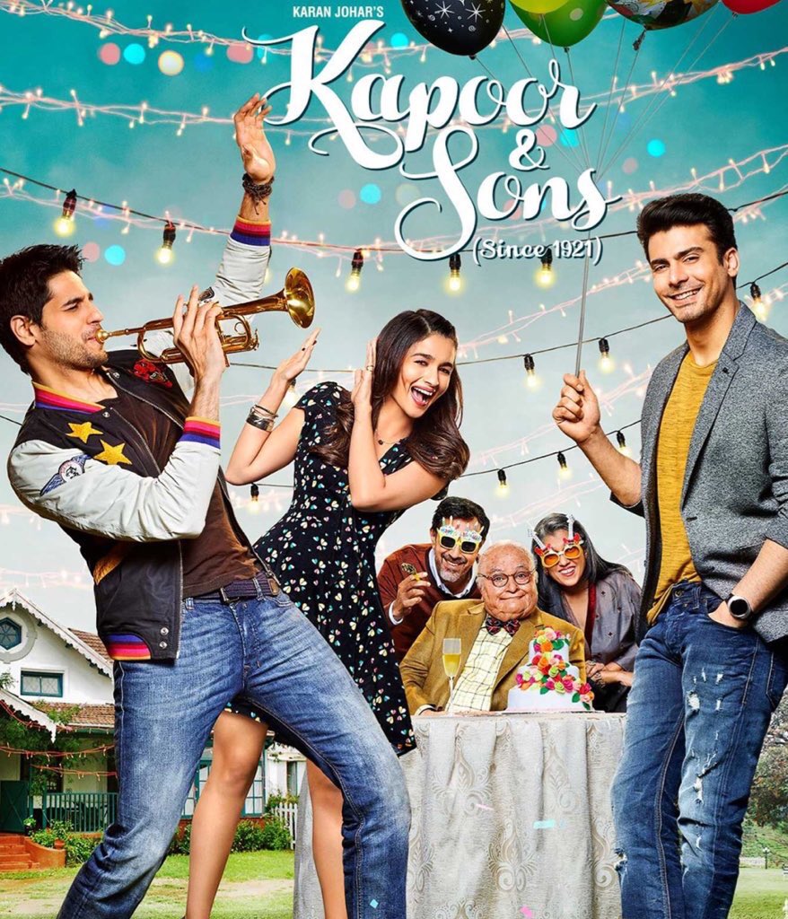 ArabicCritic's tweet photo. #KapoorandSons
درامي رومانسي من إنتاج 2016 ، يسلط الضوء على الخلافات الأسرية، كاست مميز ، إخراج جميل ، موسيقى مناسبة
7.5/10 https://t.co/FeNZntPNgU