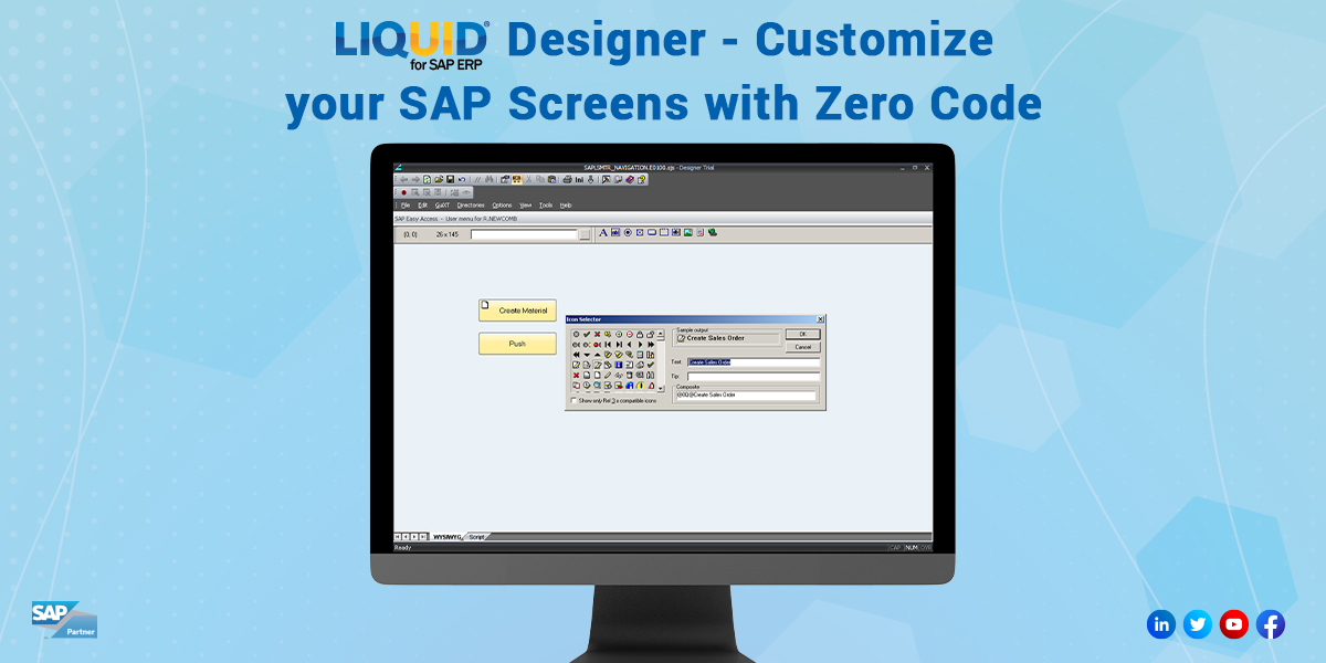 GuiXT's tweet image. Build powerful SAP apps without writing a line of code with Liquid UI Designer. Further, create powerful SAP customizations with drag-and-drop ease. Find out more at guixt.com/products/desig…

#Sapwm #SAPMM #SAPSD  #sappm #sapmobility  #SDK  #liquidui #designer #nocode #draganddrop