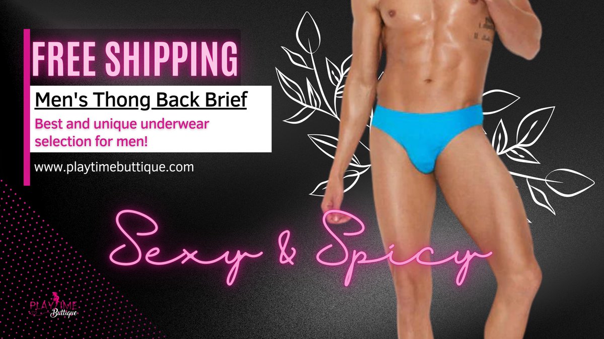 P_Buttique's tweet photo. ❗Who says men cannot wear a thong?❗
Gives you a great wearing experience, so why not bring back the earliest form of clothing used by mankind? Enhance your purchase and grab one now!

PRODUCT LINK: https://t.co/D3s9dbB2HJ

#mensthong #thonggay #LGBTQ #LGBT #LGBTQIAispowerful https://t.co/Sr1f1RxhTc
