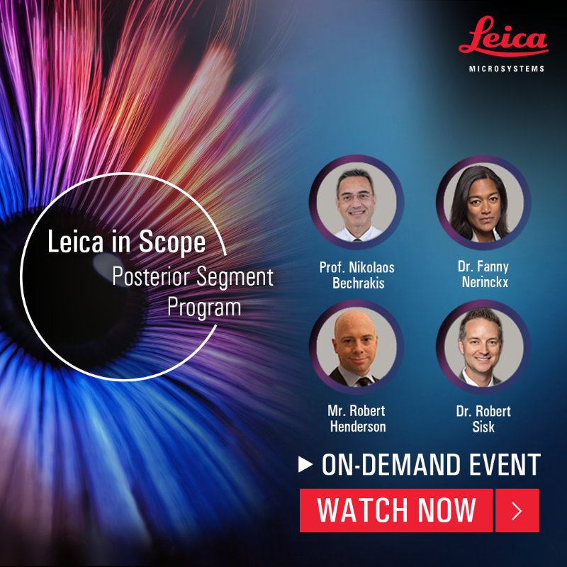LeicaMicro's tweet photo. 🔹 Are you interested in retina surgery? Discover innovative approaches and the value of intraoperative OCT by watching the free replays from the Leica in Scope Ophthalmology Visualization Summit!
#ophthalmology #Retina #IntraoperativeOCT #EnFocus #LeicaMedical