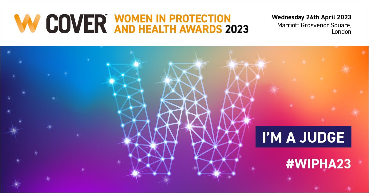 VickyChurcher's tweet photo. I’m delighted to say that I’m a judge at the Women In Protection &amp; Health awards 2023. Have you voted yet?  😃 Categories are here: https://t.co/BxkBO8naxb - Nomination form is here : https://t.co/ZJ9nq6tSzO 🏆
#WIPHA23 https://t.co/78BH2fnpDA