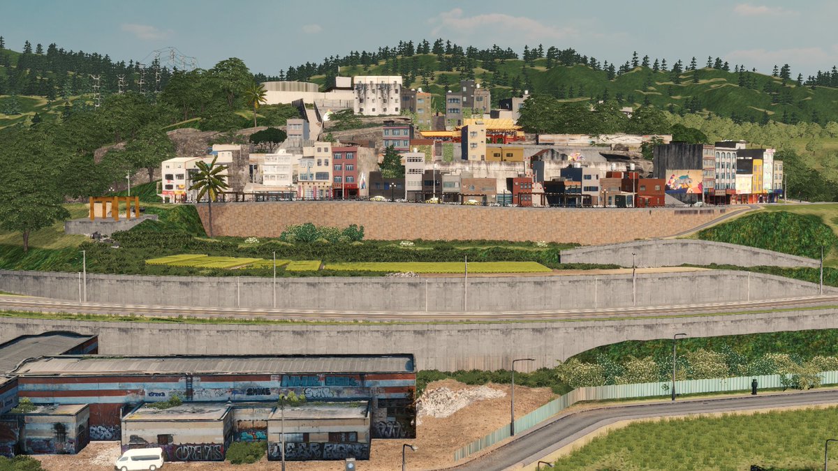 TimelapseVideo1's tweet photo. Art village in Taichen 🎨
#CitiesSkylines #Taipei https://t.co/K29tAw5Ww3