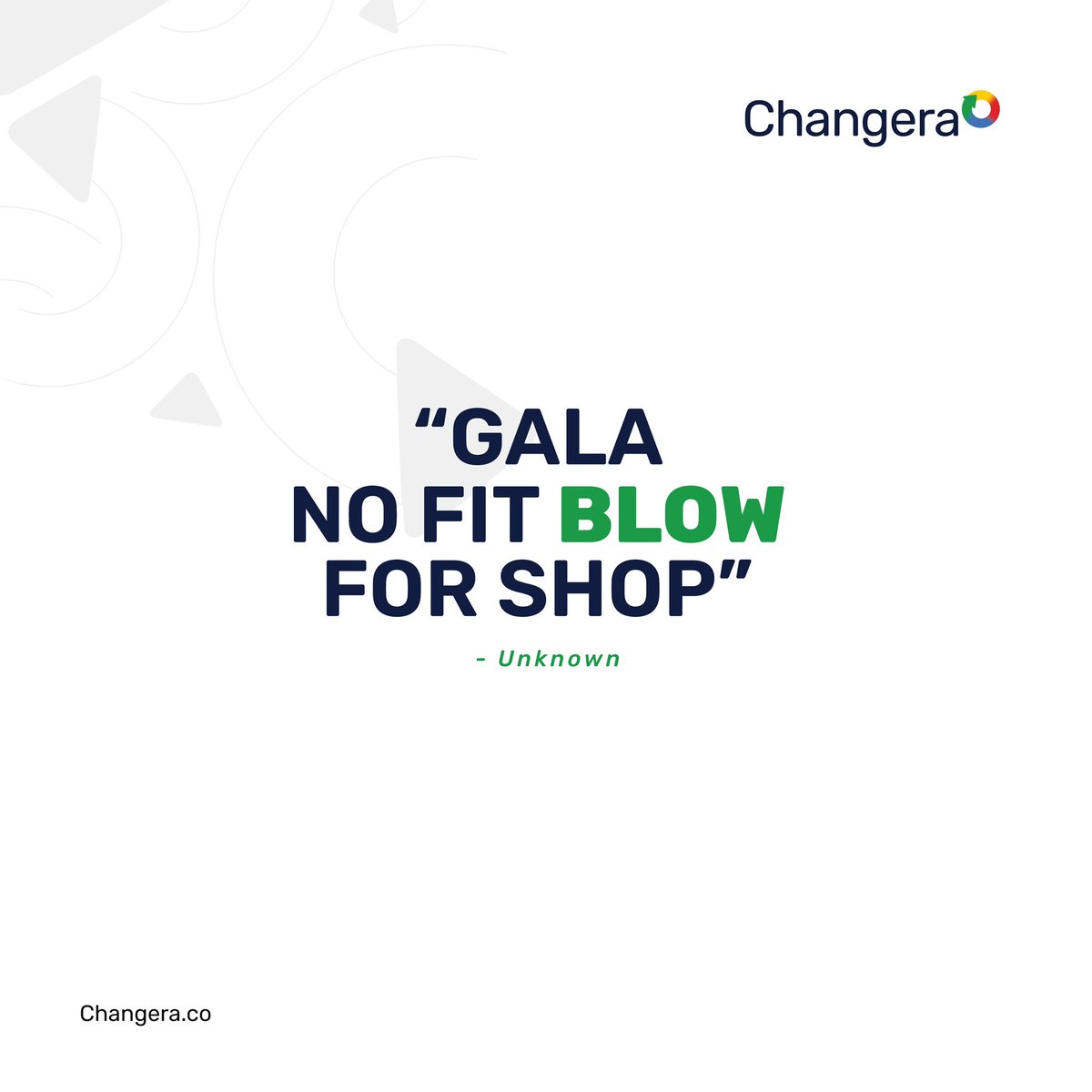 ChangeraApp's tweet photo. Go out and sell yourself this week. Find where your target audience lives and sleep on their front door everyday, if you have to. Have a great week.
Credit: road2blow
#ChangeraApp #AfricanMonday https://t.co/tqe4e8z3iH