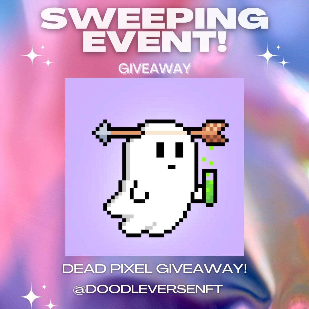 doodleversenft's tweet photo. HHOOOOOOOOOOOOLLD tight 
we're delivering you as promised a sweeping event &amp; a dead pixel is at sake for the winner &amp; we'll have more events throughout the month.! 

they'll be prizes for the 2ed &amp; 3ed places starting now &amp; for the next 48 we shall began, Good luck to you all 👌 https://t.co/EF6dtP3ndx