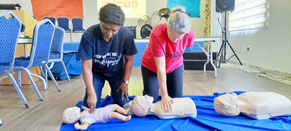 aisghana's tweet photo. First Aid - We train our staff and
equip them with the skills to manage medical
emergencies effectively and calmly.
#American #International #School #Eastlegon
#AccraGhana #PreK #Elementary #MiddleSchool
#Highschool
#ACSI #AISA #MSACESS #prepare #transform
#empower #firstaid https://t.co/3VRH8EDWBJ