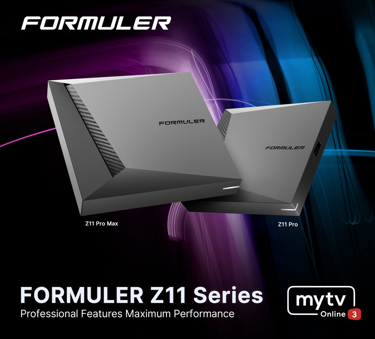 FormulerTv's tweet image. The new Z11 Series represents the pinnacle of OTT streaming technology both in terms of hardware and software compared to previous generation models. Contact your distributor for pricing and availability.
formuler.tv/z11promax
formuler.tv/z11pro
formuler.tv/mytvonline3