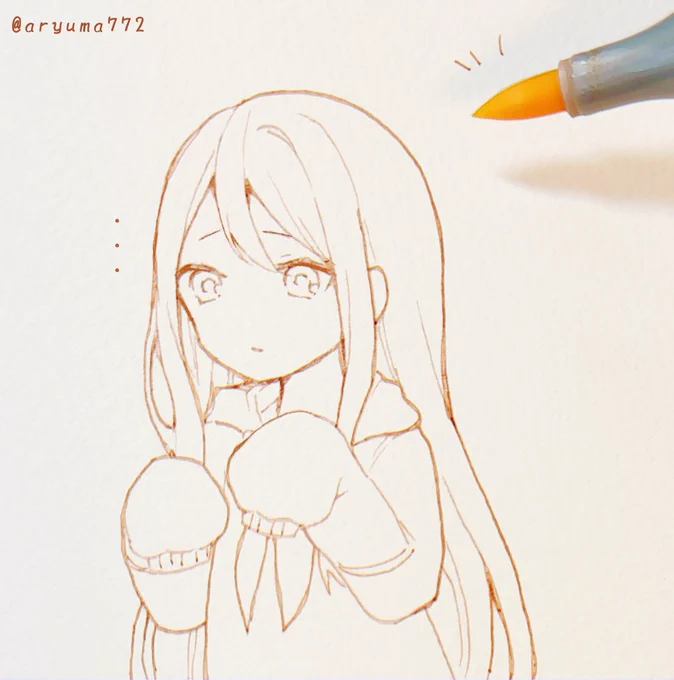 #prsk_FA 奏ちゃんぬりぬり再掲 
