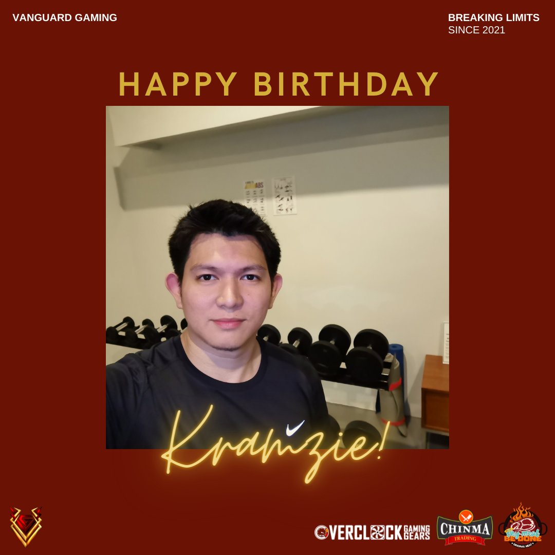 vgphofficial's tweet photo. Happy birthday to VG's leader, Kramzie! Wishing you a day filled with happiness and a year filled with joy. 🥳 https://t.co/oPSrjGAFdU