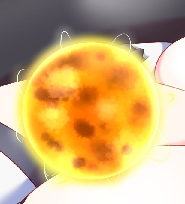 s昨日skeb納品したけど非表示なので比較用の恒星 