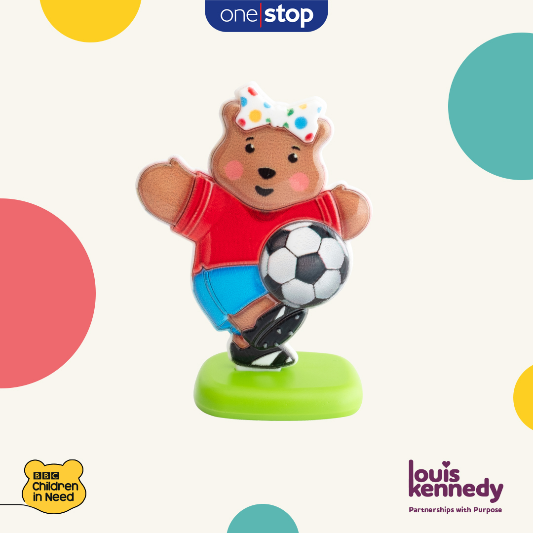 LouisKennedy1's tweet photo. We are extremely proud to have created for @BBCCiN and @onestopstores these brilliant Sportacular Collectibles.

Today we would like to introduce you to Football Blush.

#sportacularcollectibles #CIN2022 #childreninneed #pudseybear #campaigns #brands #charities #madeintheuk https://t.co/XaSZOOJFvb