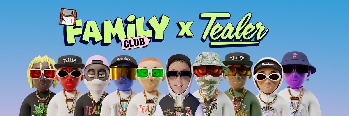 Team,

Ce soir on fait un twitter space pour annoncer notre première collection collaborative qui sera avec la marque Tealer. On vous parle de la supply, des avantages, du futur et pas du prix, tout est gratuit !

Rdv 21h, venez nombreux, à ce soir !